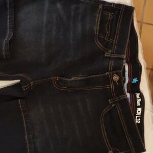 NATNast. Black stretch jeans, relaxed, fit, size 36×32, NWOT